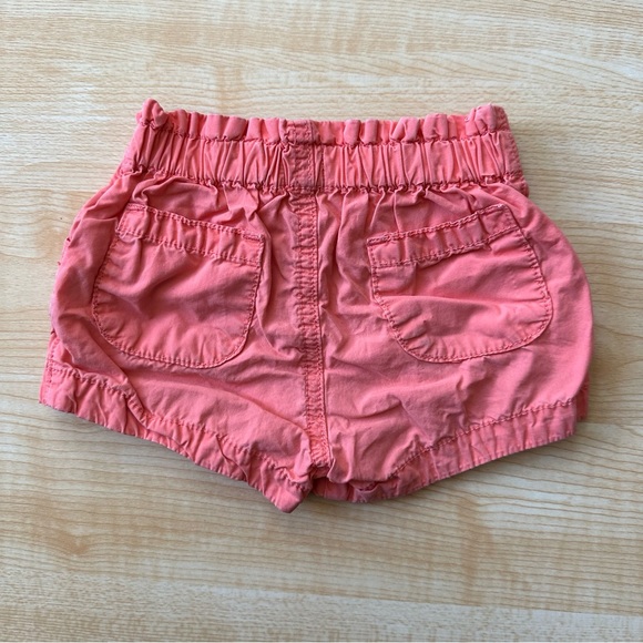 Old Navy Pull On Shorts in Coral - Size 12-18 Months - Picture 5 of 10